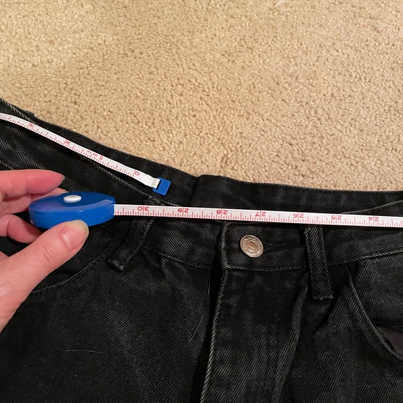 Black baggy ripped jeans - Picture 2 of 6